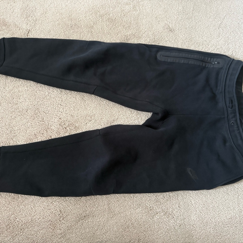 Nike Sportswear Tech Fleece Black Jogger Pants Boys Extended size L+